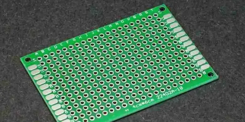 placa perfurada tipo fibra de vidro verde